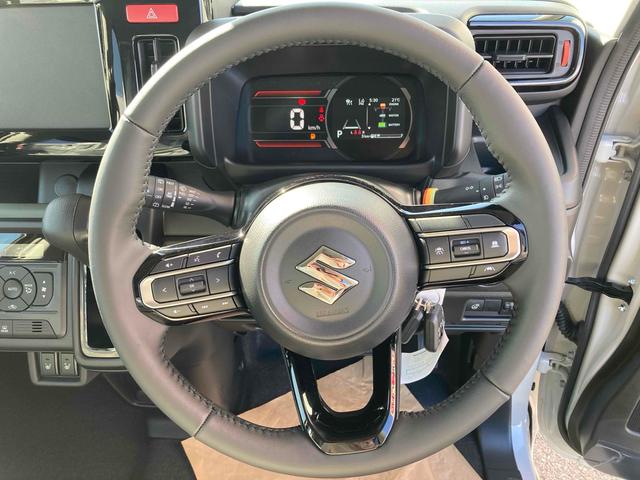 スペーシアギア ハイブリッドＸＺ　両側電動スライドドア　クリアランスソナー　オートクルーズコントロール　レーンアシスト　衝突被害軽減システム　オートライト　ＬＥＤヘッドランプ　スマートキー　アイドリングストップ　電動格納ミラー（3枚目）