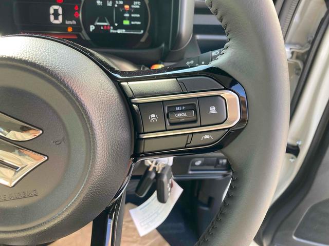 スペーシアギア ハイブリッドＸＺ　両側電動スライドドア　クリアランスソナー　オートクルーズコントロール　レーンアシスト　衝突被害軽減システム　オートライト　ＬＥＤヘッドランプ　スマートキー　アイドリングストップ　電動格納ミラー（6枚目）