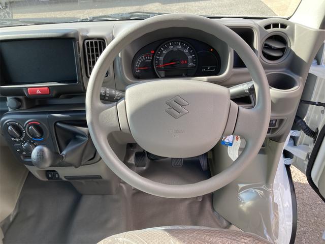 エブリイ PC MT 衝突被害軽減システム クリアランスソナー レーンアシスト 両側スライドドア 電動格納ミラー オートライト ESC エアコン パワーステアリング パワーウィンドウ 運転席エアバッグ(3枚目)