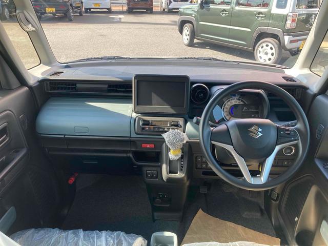 スペーシアベース ＸＦ　両側スライド・片側電動　クリアランスソナー　オートクルーズコントロール　レーンアシスト　衝突被害軽減システム　オートライト　スマートキー　アイドリングストップ　電動格納ミラー　シートヒーター　ＣＶＴ（2枚目）