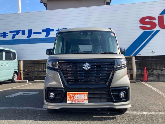 スペーシアベース ＸＦ　両側スライド・片側電動　クリアランスソナー　オートクルーズコントロール　レーンアシスト　衝突被害軽減システム　オートライト　スマートキー　アイドリングストップ　電動格納ミラー　シートヒーター　ＣＶＴ（12枚目）