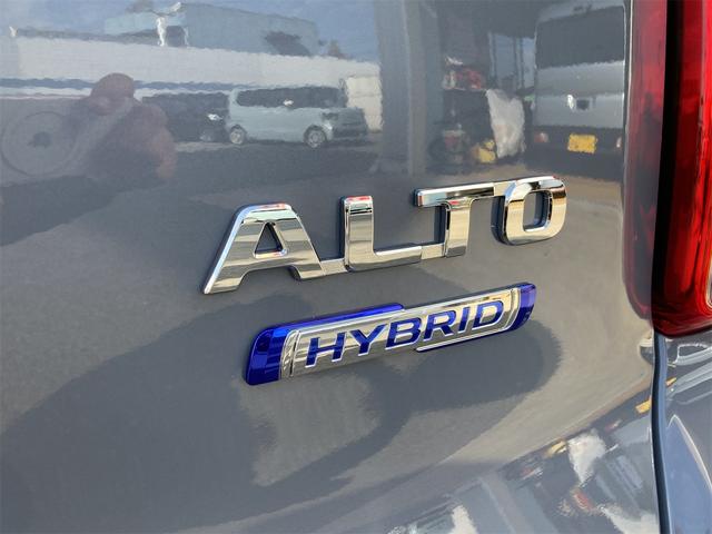 アルト ハイブリッドS クリアランスソナー レーンアシスト 衝突被害軽減システム オートライト キーレスエントリー アイドリングストップ 電動格納ミラー シートヒーター CVT 盗難防止システム ABS ESC(25枚目)