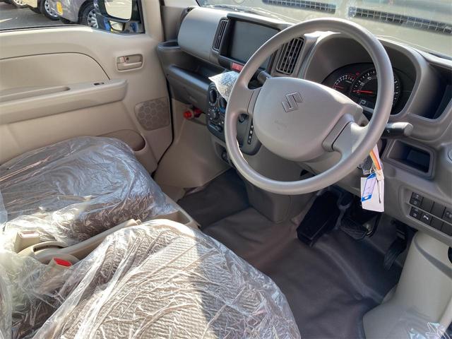 エブリイ ＰＣ　ＣＶＴ　衝突被害軽減システム　クリアランスソナー　レーンアシスト　両側スライドドア　アイドリングストップ　電動格納ミラー　シートヒーター　オートライト　ＥＳＣ　エアコン　パワーステアリング（31枚目）