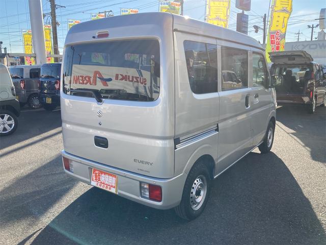 エブリイ PA AT 衝突被害軽減システム クリアランスソナー レーンアシスト 両側スライドドア アイドリングストップ オートライト ESC エアコン(15枚目)