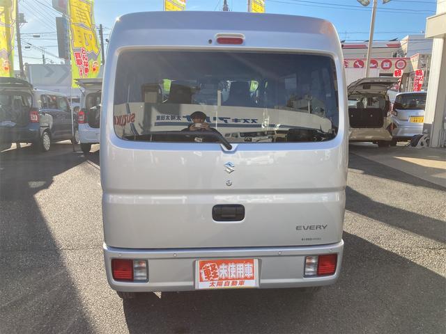 エブリイ PA AT 衝突被害軽減システム クリアランスソナー レーンアシスト 両側スライドドア アイドリングストップ オートライト ESC エアコン(16枚目)