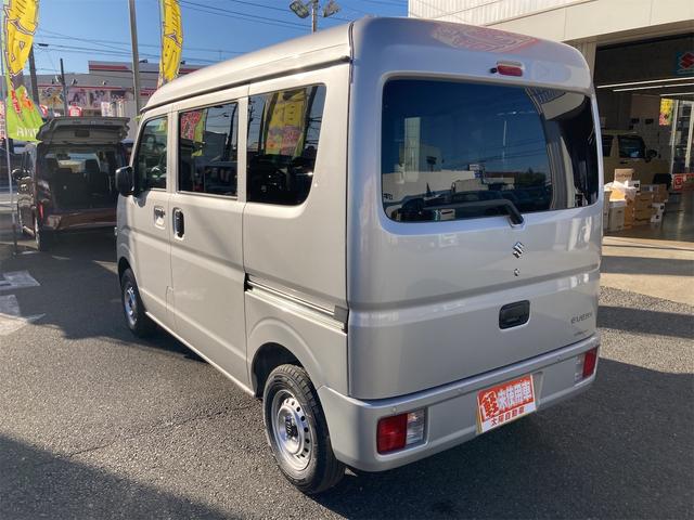 エブリイ PA AT 衝突被害軽減システム クリアランスソナー レーンアシスト 両側スライドドア アイドリングストップ オートライト ESC エアコン(17枚目)