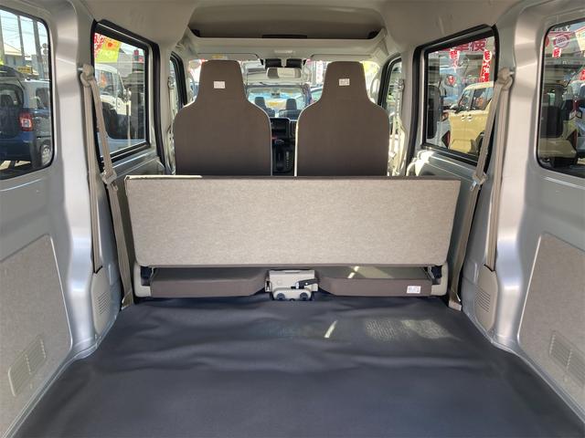 エブリイ PA AT 衝突被害軽減システム クリアランスソナー レーンアシスト 両側スライドドア アイドリングストップ オートライト ESC エアコン(19枚目)