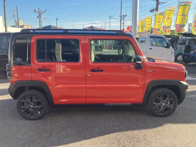 ハスラー タフワイルド クリアランスソナー オートクルーズコントロール レーンアシスト 衝突被害軽減システム オートライト スマートキー アイドリングストップ 電動格納ミラー シートヒーター CVT ESC ルーフレール(14枚目)