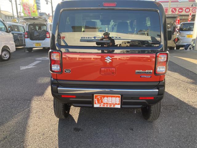 ハスラー タフワイルド クリアランスソナー オートクルーズコントロール レーンアシスト 衝突被害軽減システム オートライト スマートキー アイドリングストップ 電動格納ミラー シートヒーター CVT ESC ルーフレール(16枚目)