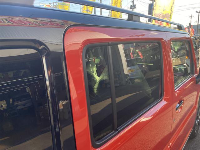 ハスラー タフワイルド クリアランスソナー オートクルーズコントロール レーンアシスト 衝突被害軽減システム オートライト スマートキー アイドリングストップ 電動格納ミラー シートヒーター CVT ESC ルーフレール(24枚目)