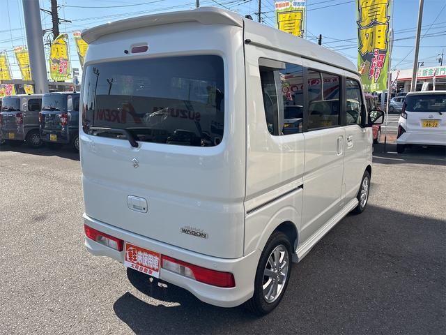 エブリイワゴン PZターボスペシャル 両側電動スライドドア クリアランスソナー レーンアシスト 衝突被害軽減システム オートライト スマートキー アイドリングストップ 電動格納ミラー シートヒーター ベンチシート CVT ESC(15枚目)