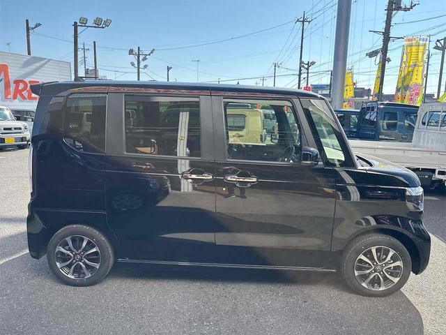 N-BOXカスタム バックカメラ 両側スライド・片側電動 クリアランスソナー オートクルーズコントロール レーンアシスト オートライト スマートキー アイドリングストップ 電動格納ミラー シートヒーター ベンチシート(14枚目)