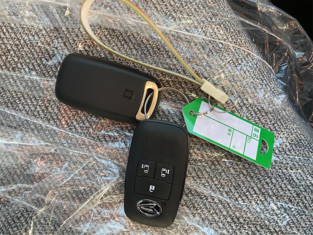 ムーヴキャンバス ストライプスX 両側電動スライドドア クリアランスソナー レーンアシスト 衝突被害軽減システム オートライト スマートキー アイドリングストップ 電動格納ミラー ベンチシート CVT 盗難防止システム ABS ESC(40枚目)