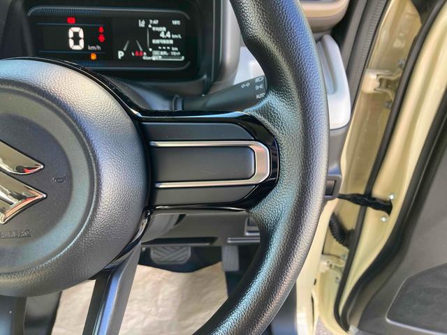 スペーシア ハイブリッドG 両側スライドドア クリアランスソナー レーンアシスト 衝突被害軽減システム オートライト LEDヘッドランプ スマートキー アイドリングストップ 電動格納ミラー ベンチシート CVT 盗難防止システム(6枚目)