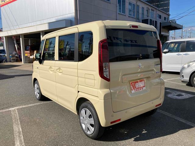 スペーシア ハイブリッドG 両側スライドドア クリアランスソナー レーンアシスト 衝突被害軽減システム オートライト LEDヘッドランプ スマートキー アイドリングストップ 電動格納ミラー ベンチシート CVT 盗難防止システム(18枚目)