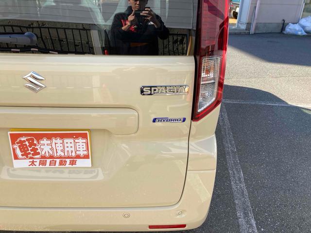 スペーシア ハイブリッドG 両側スライドドア クリアランスソナー レーンアシスト 衝突被害軽減システム オートライト LEDヘッドランプ スマートキー アイドリングストップ 電動格納ミラー ベンチシート CVT 盗難防止システム(23枚目)