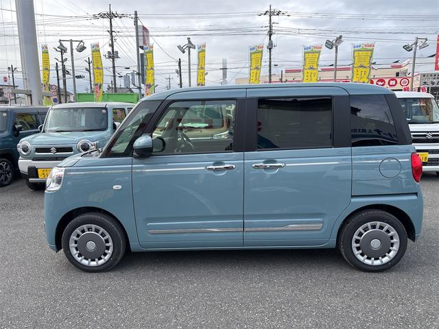 ムーヴキャンバス セオリーG バックカメラ 両側電動スライドドア クリアランスソナー 衝突被害軽減システム オートライト スマートキー アイドリングストップ 電動格納ミラー シートヒーター ベンチシート CVT ESC エアコン(18枚目)