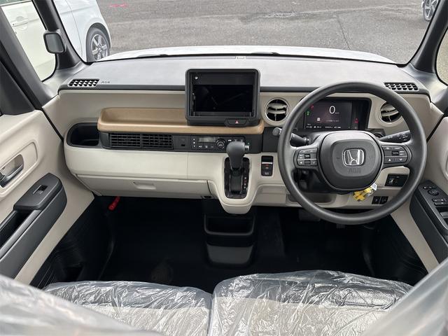 Ｎ－ＢＯＸ ベースグレード　バックカメラ　両側スライド・片側電動　クリアランスソナー　オートクルーズコントロール　レーンアシスト　オートライト　スマートキー　アイドリングストップ　電動格納ミラー　シートヒーター　ベンチシート（2枚目）