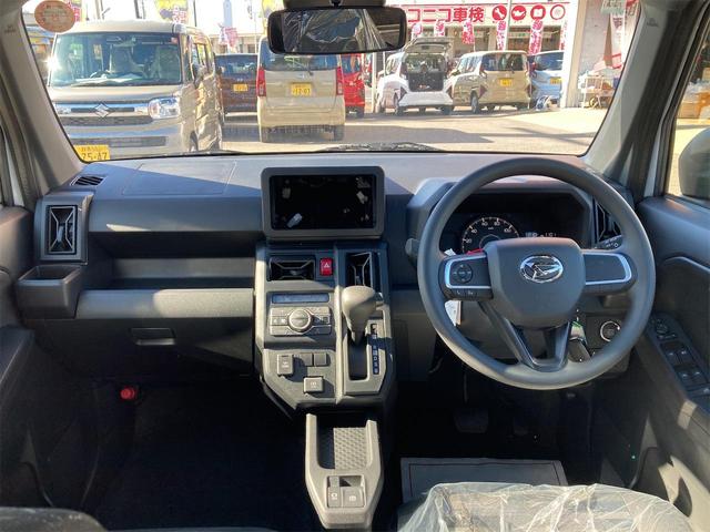 タフト Ｘ　バックカメラ　クリアランスソナー　衝突被害軽減システム　オートライト　スマートキー　アイドリングストップ　電動格納ミラー　サンルーフ　ＣＶＴ　ＥＳＣ　エアコン　パワーステアリング　パワーウィンドウ（5枚目）