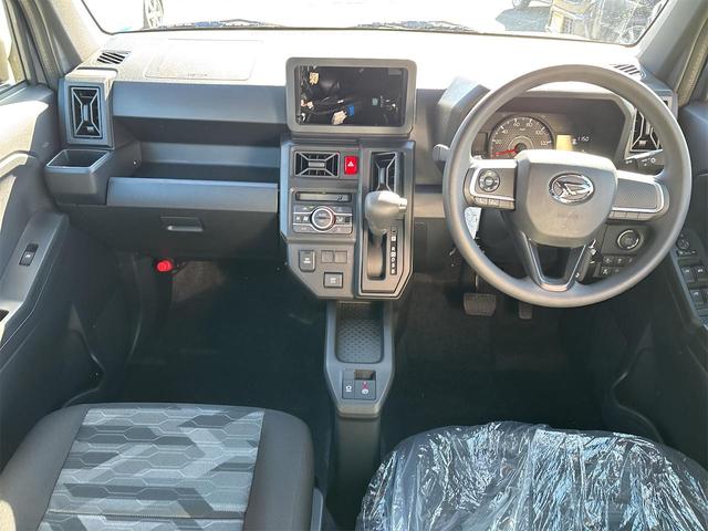 タフト Ｘ　バックカメラ　クリアランスソナー　衝突被害軽減システム　オートライト　スマートキー　アイドリングストップ　電動格納ミラー　ＣＶＴ　ＥＳＣ　エアコン　パワーステアリング　パワーウィンドウ（5枚目）