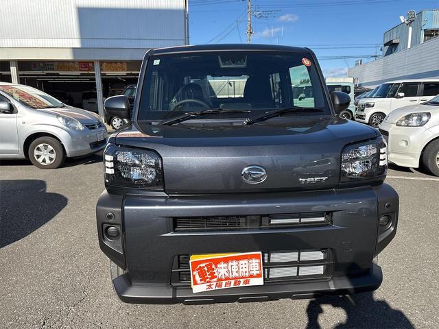 タフト Ｘ　バックカメラ　クリアランスソナー　衝突被害軽減システム　オートライト　スマートキー　アイドリングストップ　電動格納ミラー　ＣＶＴ　ＥＳＣ　エアコン　パワーステアリング　パワーウィンドウ（13枚目）