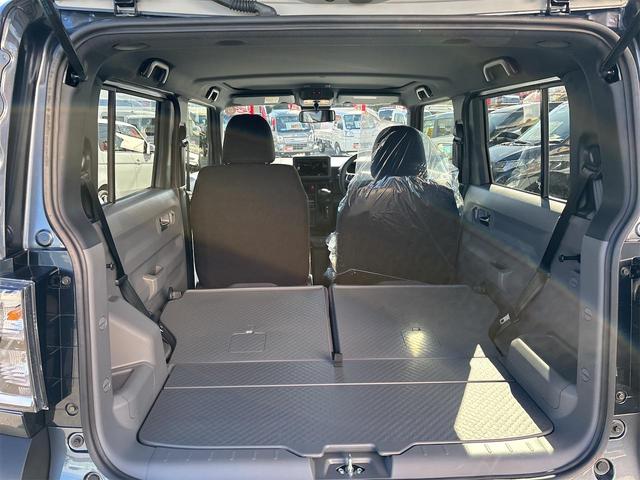 タフト Ｘ　バックカメラ　クリアランスソナー　衝突被害軽減システム　オートライト　スマートキー　アイドリングストップ　電動格納ミラー　ＣＶＴ　ＥＳＣ　エアコン　パワーステアリング　パワーウィンドウ（21枚目）