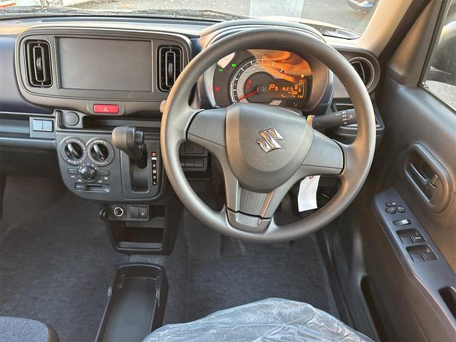 アルト クリアランスソナー レーンアシスト 衝突被害軽減システム オートライト アイドリングストップ 電動格納ミラー シートヒーター CVT エアコン(6枚目)