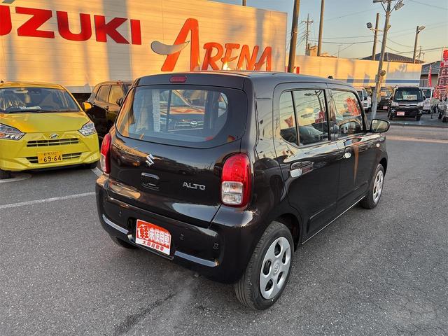 アルト クリアランスソナー レーンアシスト 衝突被害軽減システム オートライト アイドリングストップ 電動格納ミラー シートヒーター CVT エアコン(20枚目)