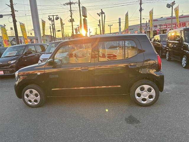 アルト クリアランスソナー レーンアシスト 衝突被害軽減システム オートライト アイドリングストップ 電動格納ミラー シートヒーター CVT エアコン(23枚目)