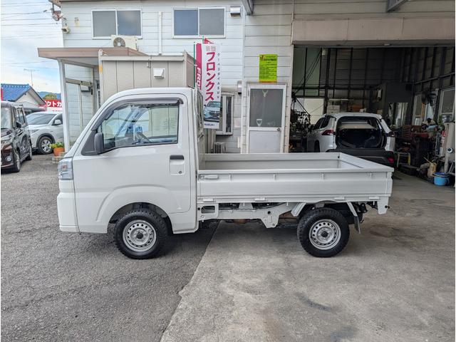 ハイゼットトラック スタンダード ドラレコ ETC車載器 パートタイム4WD オートエアコン パワステ Aストップ フロアマット バイザー(5枚目)