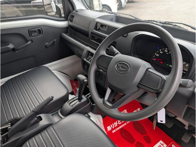 ハイゼットトラック スタンダード ドラレコ ETC車載器 パートタイム4WD オートエアコン パワステ Aストップ フロアマット バイザー(10枚目)