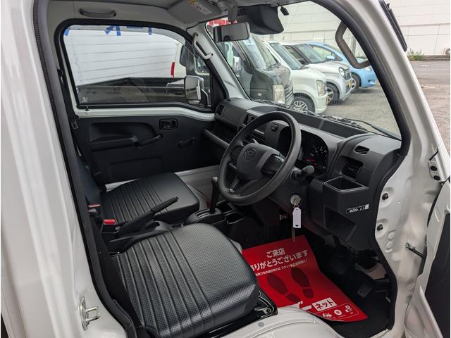 ハイゼットトラック スタンダード ドラレコ ETC車載器 パートタイム4WD オートエアコン パワステ Aストップ フロアマット バイザー(12枚目)