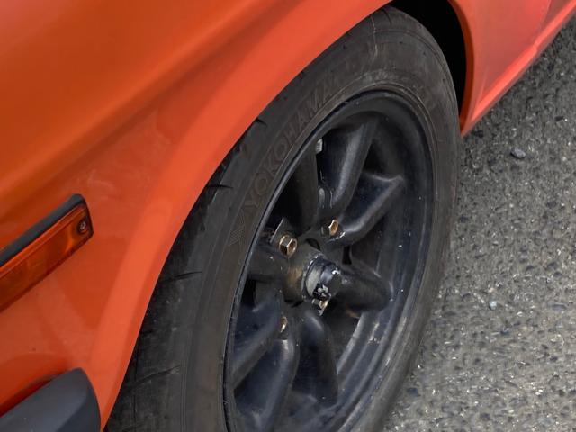 ロングDX 4速マニュアル 後期 ワタナベ13インチアルミ NOX適合 色替車 2人乗り(39枚目)