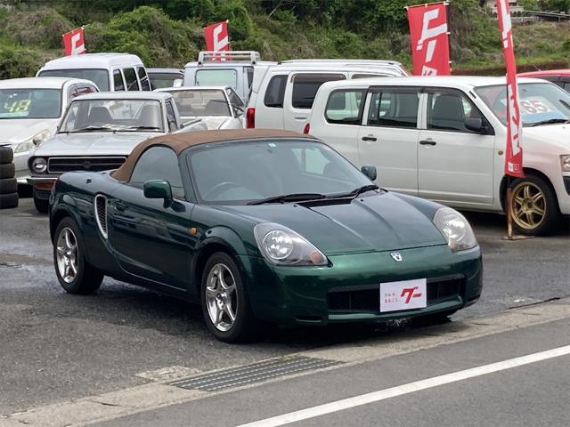 トヨタ ｍｒ ｓ ｖエディション 茶本革シート ミッドシップ ２シーターオープンカー シーケンシャル５速オートマ車 １ ８ｌ １ｚｚ ｆｅ 86 0万円 平成13年 01年 群馬県 中古車 価格 Com