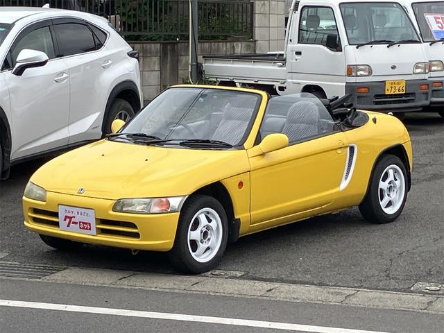 ビート ベースグレード　５速マニュアル　幌マニュアル式ソフトトップ　ミッドシップエンジン　３気筒１２バルブエンジン　エアコン　パワーウインドウ　ＭＯＭＯステアリング　フロント社外１３インチアルミ　リア社外１４インチアルミ（32枚目）