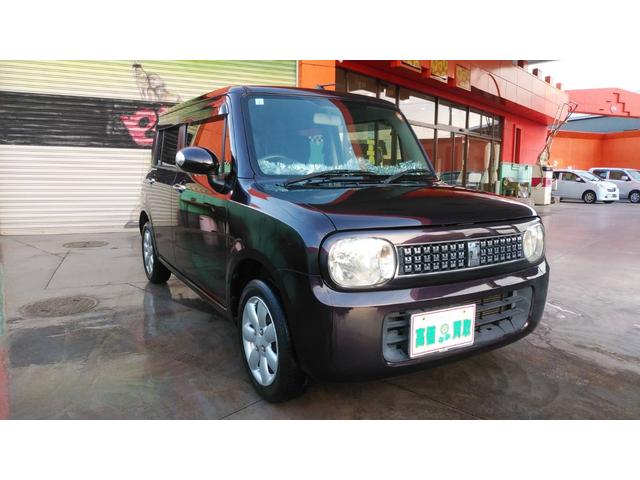 アルトラパン Ｘセレクション　純正ＣＤオーディオ　プッシュスタート　ライトレベライザー　電動格納ミラー　オートエアコン　運転席側シートヒーター　ベンチシート　ターンランプ　ドアバイザー　リアワイパー　プライバシーガラス　純正アルミ（3枚目）