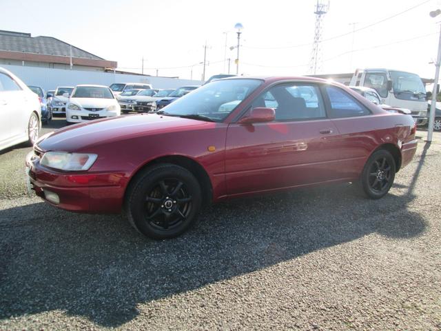 カローラレビン BZ-G /純正5速MT/マクファーソンストラット/タイミングベルト交換ステッカーあり/社外14インチアルミ/フォグライト(2枚目)