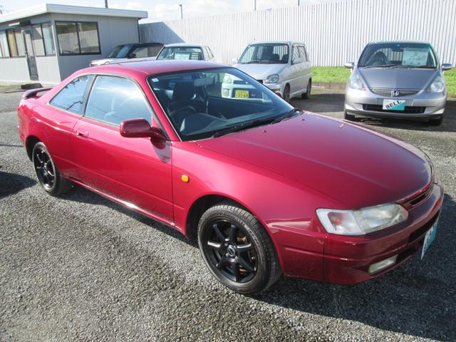 カローラレビン BZ-G /純正5速MT/マクファーソンストラット/タイミングベルト交換ステッカーあり/社外14インチアルミ/フォグライト(15枚目)