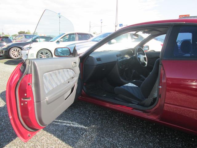 カローラレビン BZ-G /純正5速MT/マクファーソンストラット/タイミングベルト交換ステッカーあり/社外14インチアルミ/フォグライト(39枚目)