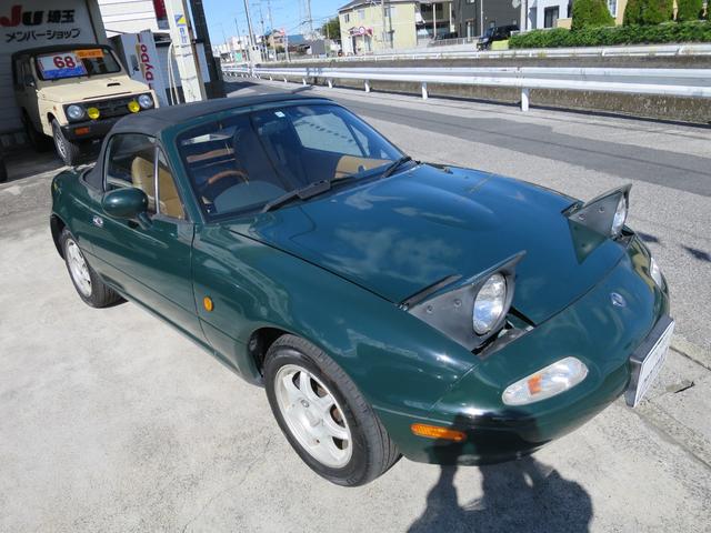 ユーノスロードスター Ｖスペシャル　幌新品ガレージ保管禁煙車（12枚目）