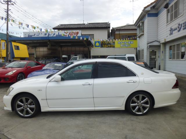 クラウン アスリート ガレージ保管禁煙(5枚目)