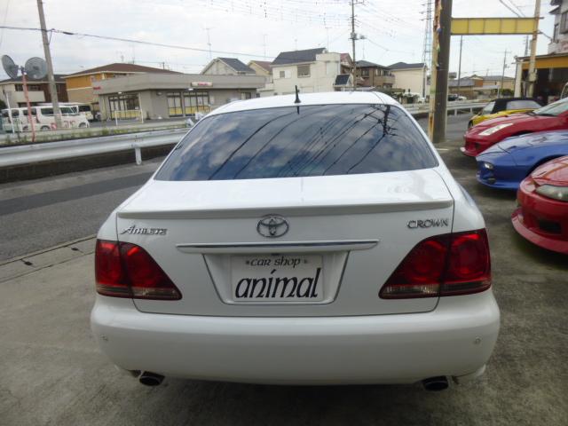 クラウン アスリート ガレージ保管禁煙(8枚目)