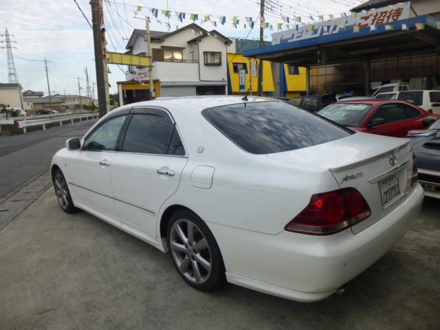 クラウン アスリート ガレージ保管禁煙(9枚目)