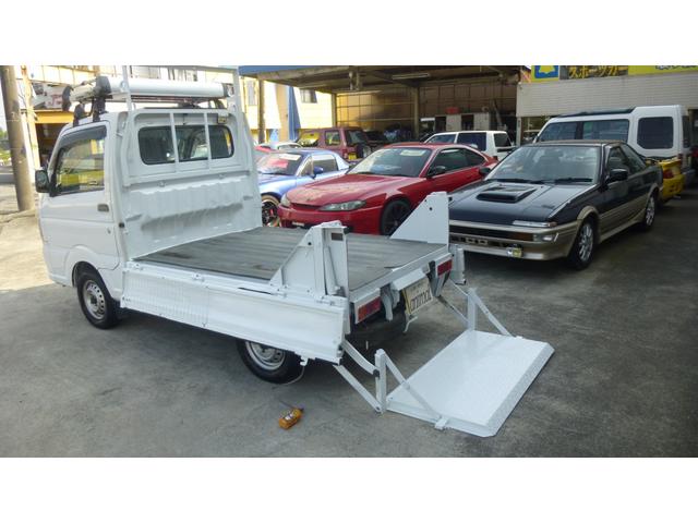 キャリイトラック 垂直式ゲートリフター 3方開 4WD ガレージ保管禁煙(13枚目)