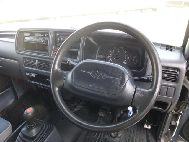 サンバートラック ＴＣ－ＳＣ　三方開　４ＷＤ　ガレージ保管禁煙車（12枚目）