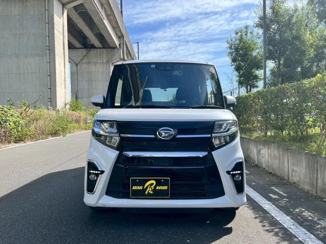 タント カスタムRS カスタムRS IC付ターボ 7型ナビ&TV&Bカメ Bluetooth 両側電動スライド/黒半革/ETC/衝突軽減ブレーキ/スマートキー(スペアー1個)/イモビライザー/オートライト/オートエアコン(2枚目)