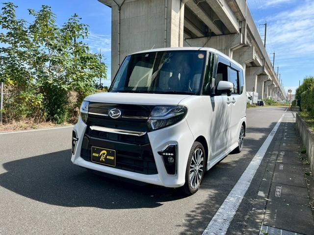 タント カスタムRS カスタムRS IC付ターボ 7型ナビ&TV&Bカメ Bluetooth 両側電動スライド/黒半革/ETC/衝突軽減ブレーキ/スマートキー(スペアー1個)/イモビライザー/オートライト/オートエアコン(4枚目)