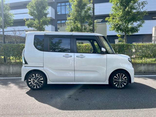 タント カスタムRS カスタムRS IC付ターボ 7型ナビ&TV&Bカメ Bluetooth 両側電動スライド/黒半革/ETC/衝突軽減ブレーキ/スマートキー(スペアー1個)/イモビライザー/オートライト/オートエアコン(8枚目)