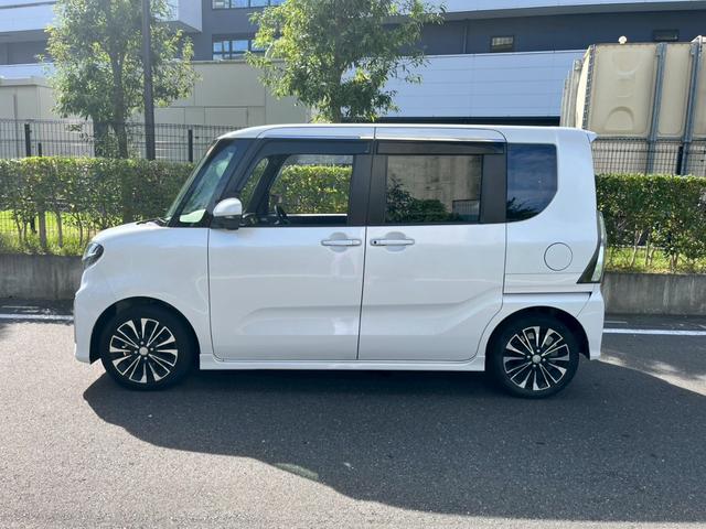 タント カスタムRS カスタムRS IC付ターボ 7型ナビ&TV&Bカメ Bluetooth 両側電動スライド/黒半革/ETC/衝突軽減ブレーキ/スマートキー(スペアー1個)/イモビライザー/オートライト/オートエアコン(9枚目)