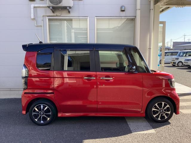 N-BOXカスタム L 両席電動スライドドア Pソナー 1オーナー サイドエアバッグ ナビTV Aストップ シートヒータ キーフリーシステム LEDライト リアカメ クルーズコントロール AC DVD視聴可能 スマキー(7枚目)